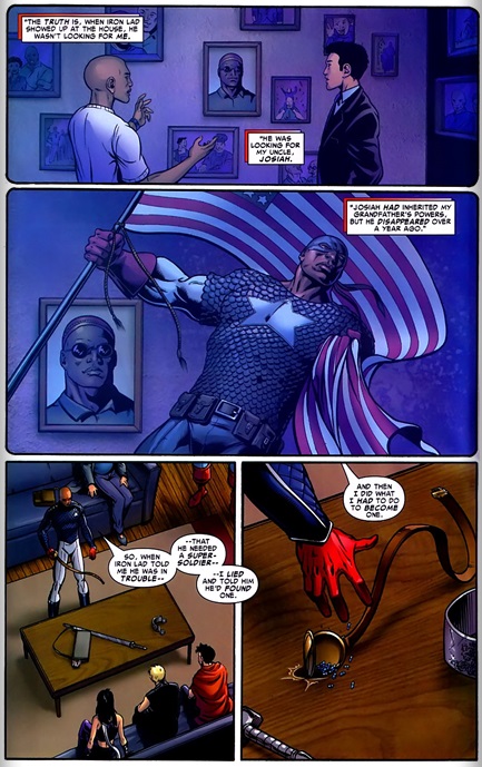 Patriot explains his powers