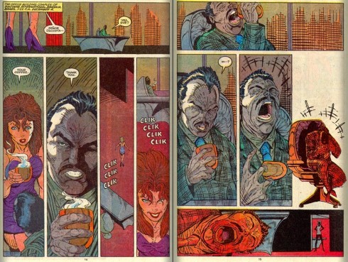 Death of Emmanuel Da Costa from New Mutants #98