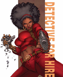 Misty Knight, The Original Sistah with the Fro!