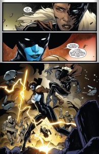 Queen Shuri faces her death like a true Warrior! from New Avengers #24, 2014